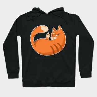 Bad Kittie Nasty Cat Graphic Hoodie